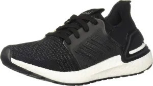 adidas Unisex-Child Ultraboost 19 Running Shoe, Black/Black/Grey, 3.5
