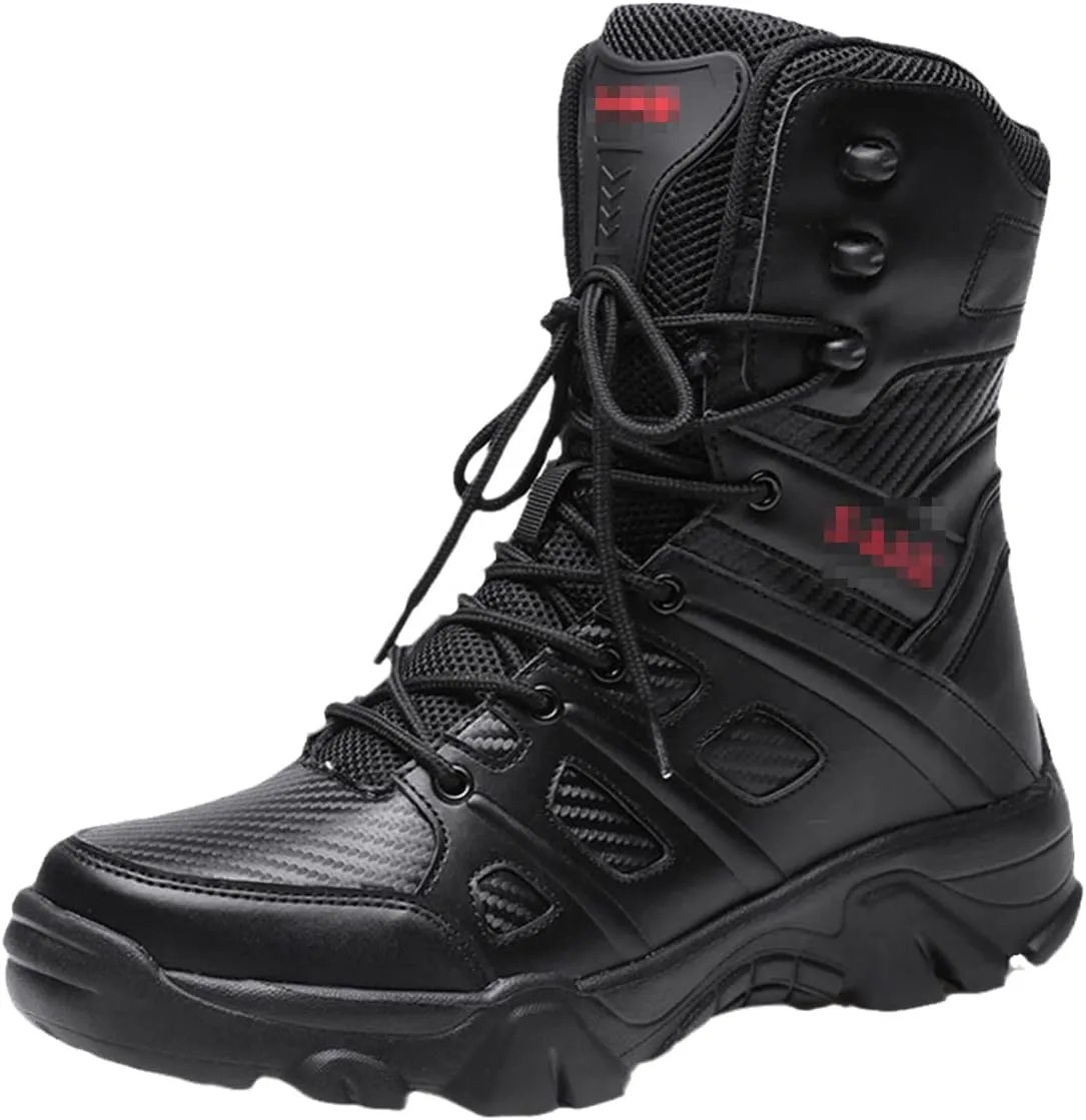 Autumn and Winter Military Boots Outdoor Men's Hiking Boots Desert Tactical Combat Ankle Boots Work Boots