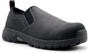 AVENGER FSI Footwear Specialties International Nautilus Men's Flight Slip-On Composite Toe ESD Work Shoe Black - A7036 Black Black 13-W