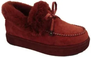 Black Winter Boots For Women Mid Calf Womens Snow Boots Warm Ankle Booties Comfortable Slip On Outdoor Fur Lined Lining Thickening Walking Winter Shoes for Women