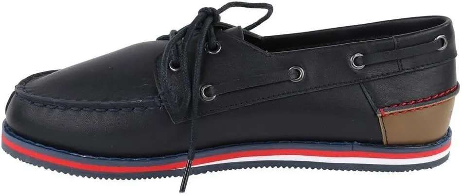 BOSS Leather Boat Shoes