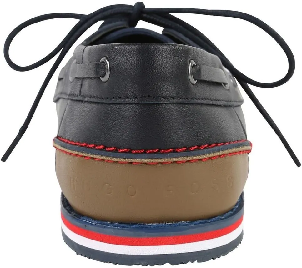 BOSS Leather Boat Shoes