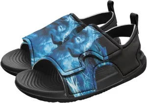 Boys Sandals Summer Kids Shoes Fire Dragon Print Open Toe Sport Outdoor Athletic Sandals Quick Dry Water Shoes