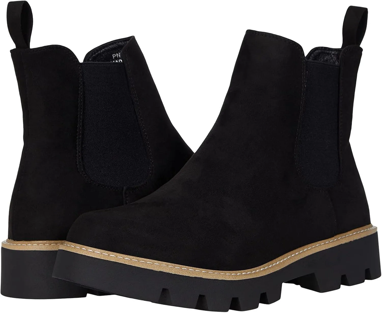 Chinese Laundry Womens Faux Suede Chelsea Ankle Boots