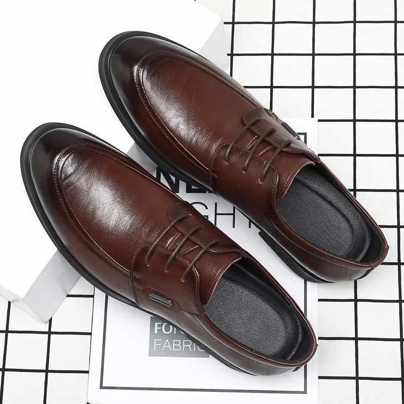 Classic Men's Dress Shoes Men Patent Leather Formal Business Oxford Shoes