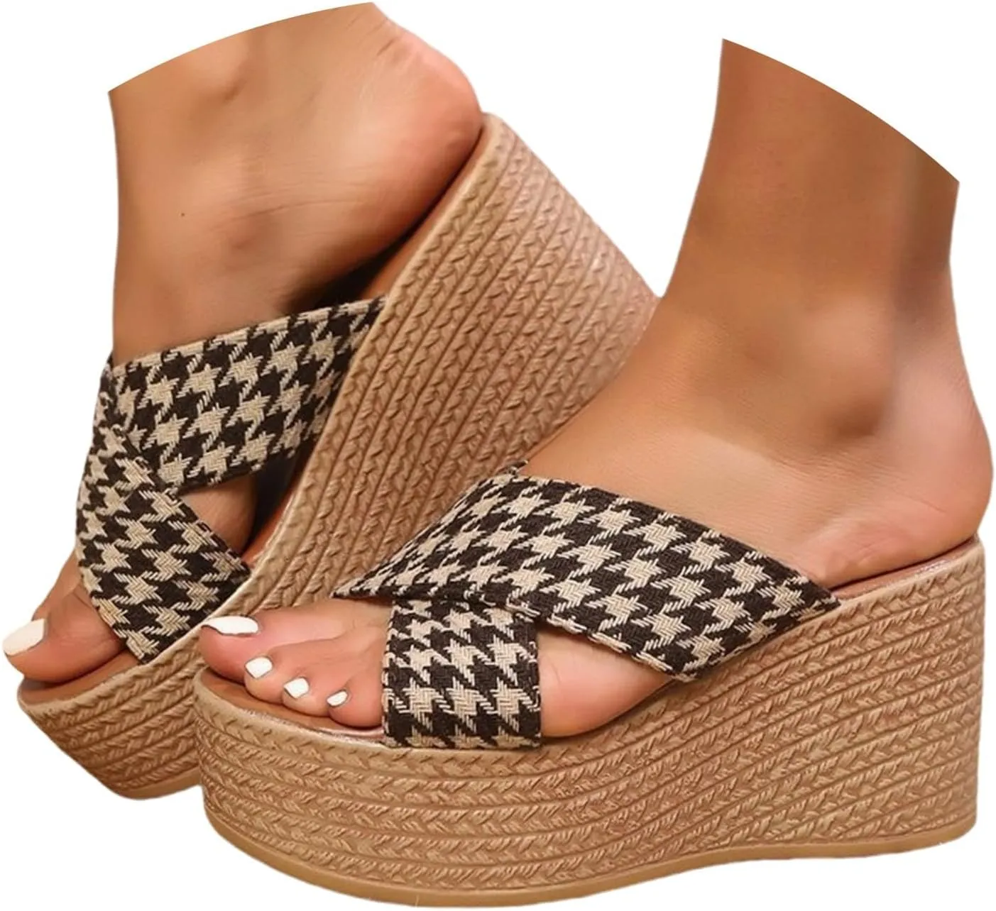 Dress Sandals for Women Casual Dressy Fashion Summer Flats Orthopedic Open Toe Low Heel Lightweight Comfort Slipper