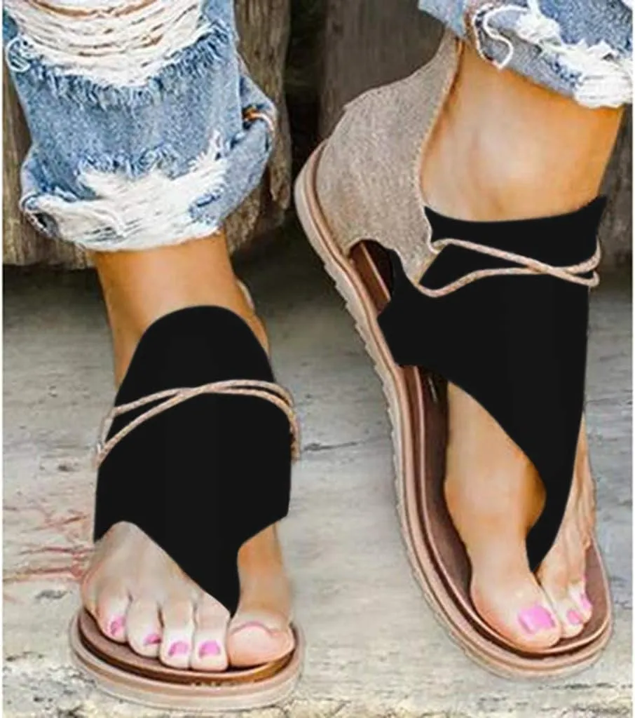 Eduavar Walking Sandals Women, Women Sandals Comfortable Retro Roman Sandals Flip Flops Sandals Beach Sandals