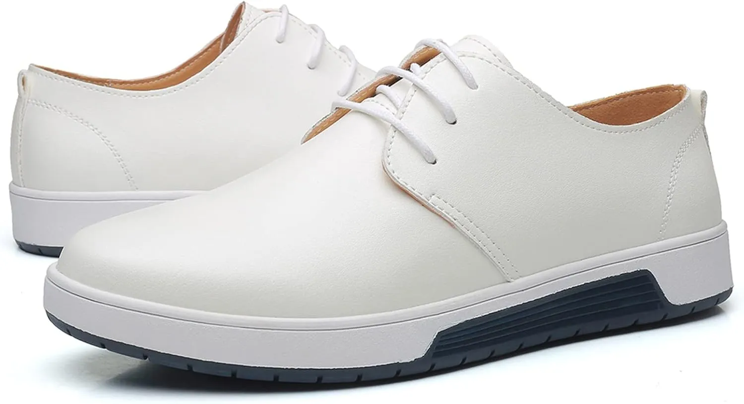 Extra Wide Business Shoes Men Summer Style Men's Breathable Comfortable Business Lace Up Leisure Solid Color Leather Shoes Men Dress Shoes Size 8 Wide