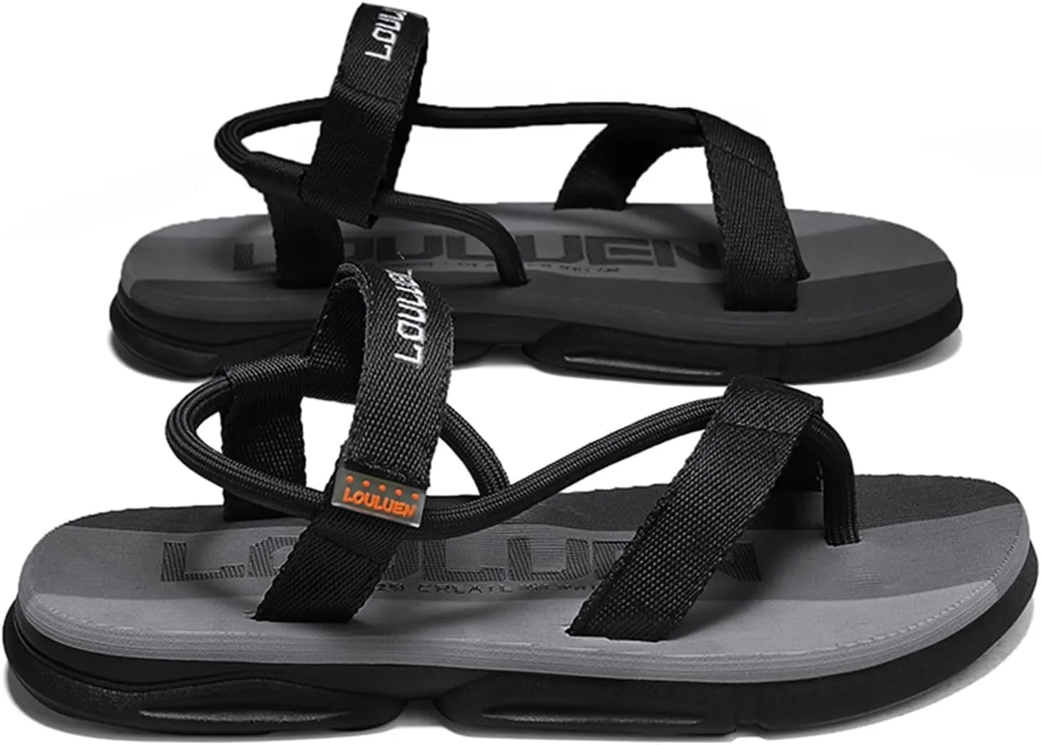 Flip Flops for Men Men Fashionable Flat Toe Flip Flops Flat Beach Fashion Toe Sandals