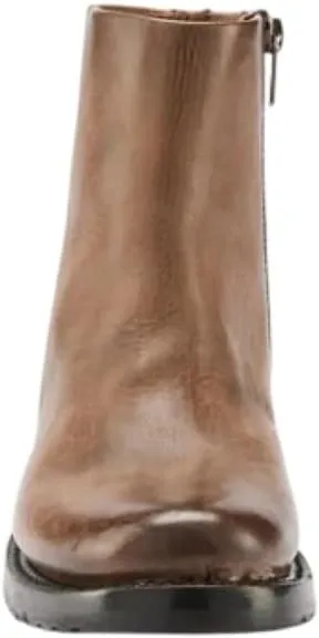 Frye Veronica Inside Zip 6 Booties for Women Made from Premium Leather with Leather Lining and Welt-Constructed Leather & Rubber Traction Outsole