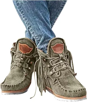 Gibobby Ankle Boot for Women Low Heel Womens Cowboy Boots Pointed Toe Faux Stacked Chunky Heels V Cut Zipper Booties