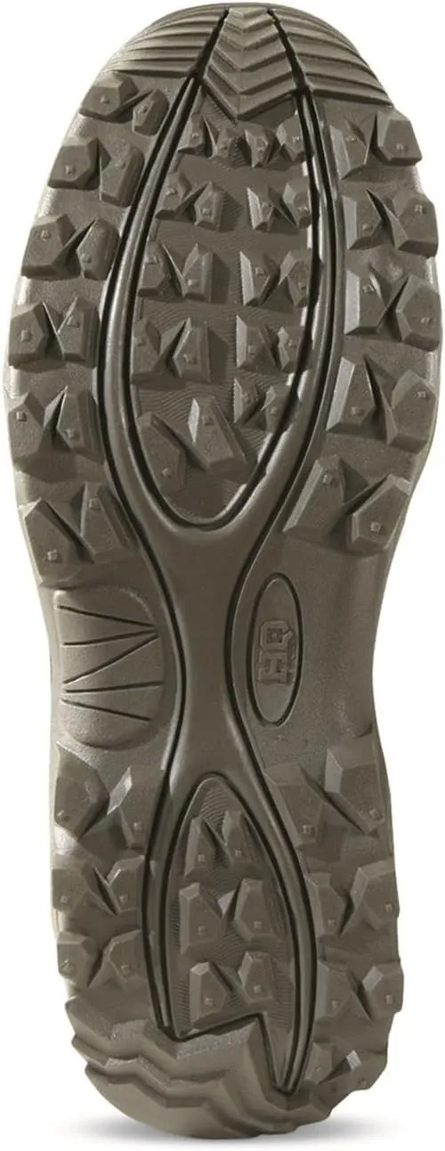 HQ ISSUE Talos 8 Mens Side Zip Waterproof Tactical Boots, Military Combat Hiking Shoes