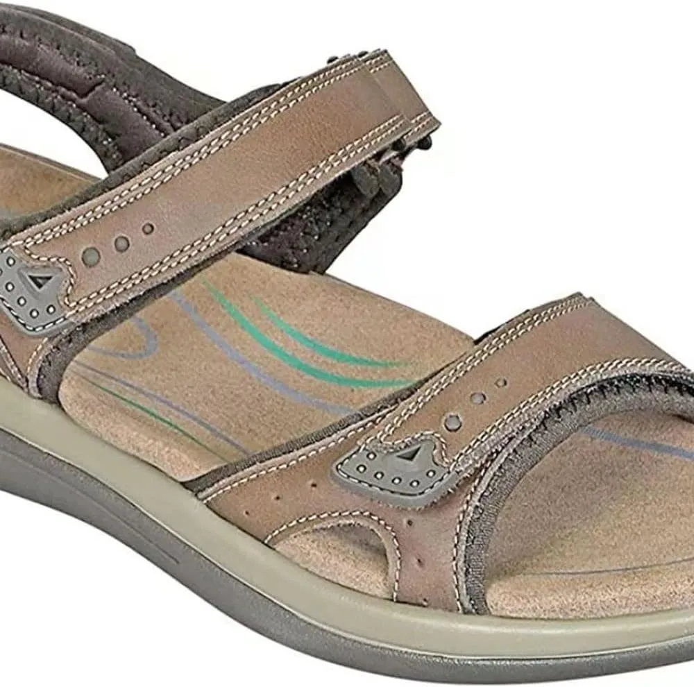 JITUUE Womens Summer Walking Sandals with Arch Support Comfort Hook and Loop Outdoor Athletic Sandals