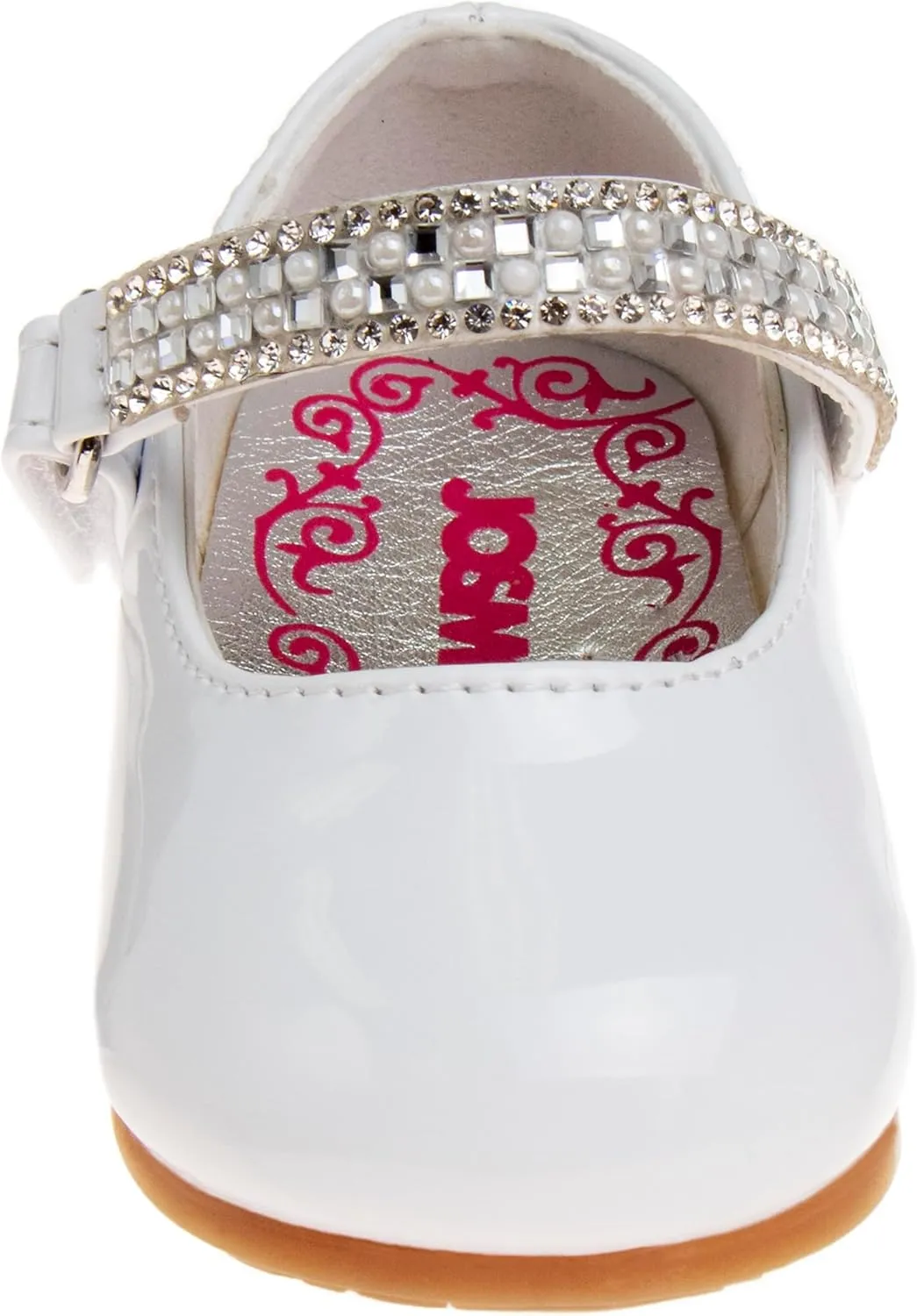 Josmo Baby-Girl's Cute Formal Dress Flats Mary Jane