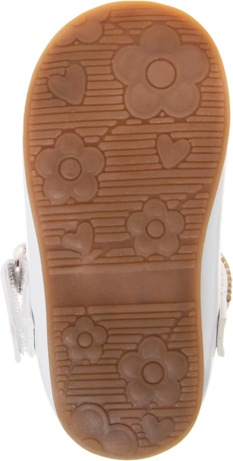 Josmo Baby-Girl's Cute Formal Dress Flats Mary Jane