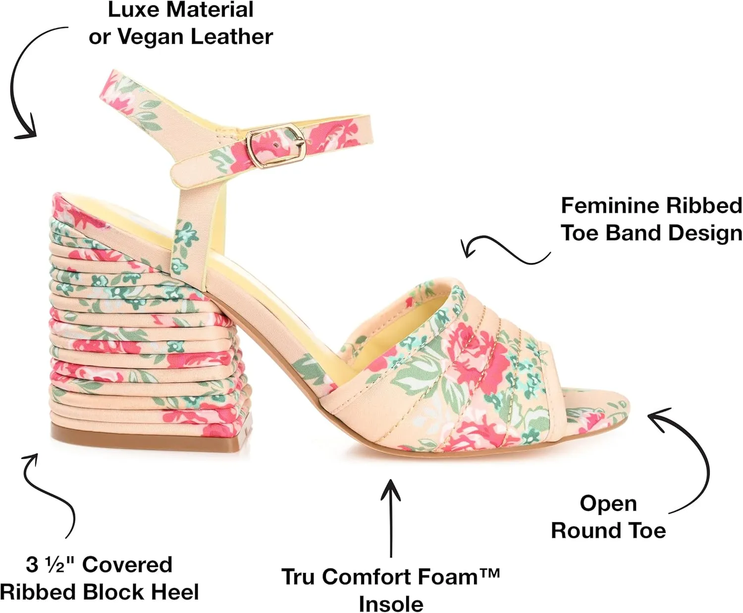Journee Women's Comfort Foam Charmaine Sandals