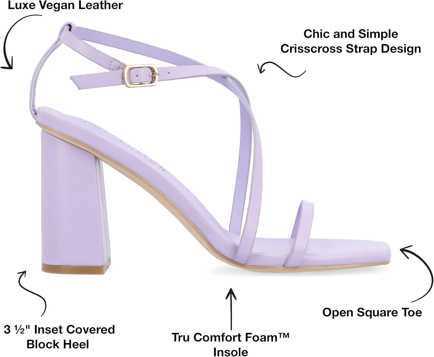 Journee Women's Comfort Foam Lenorra Sandals