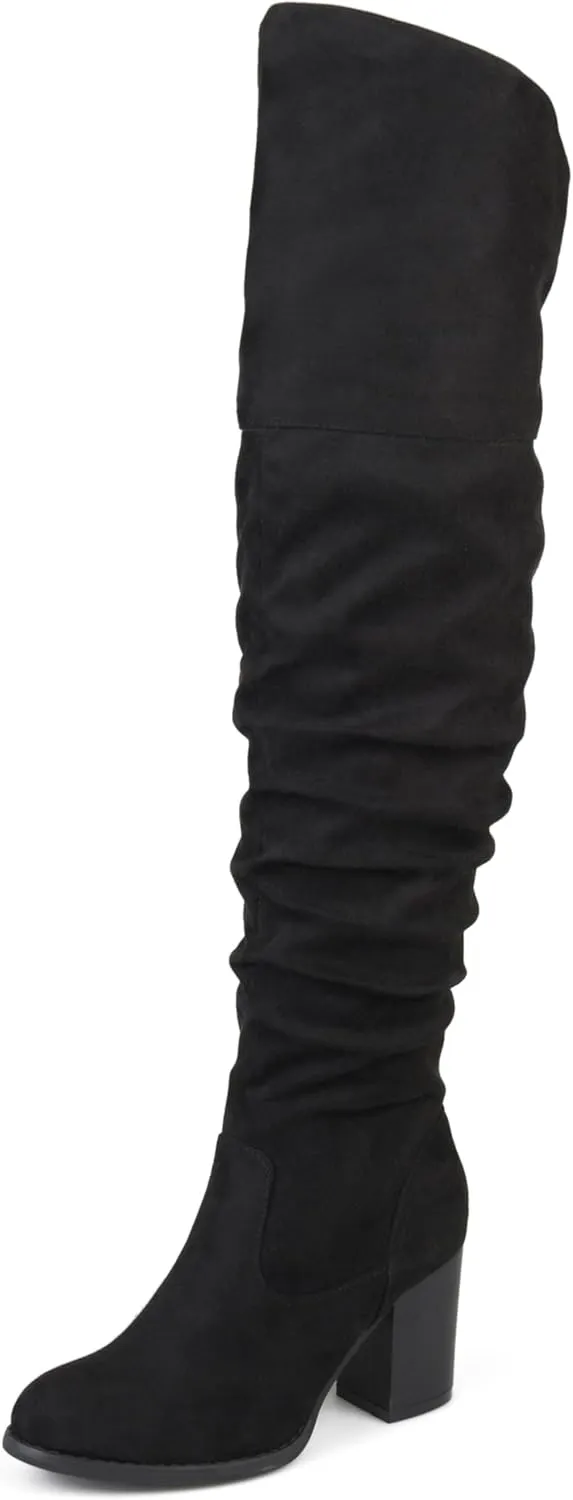 Journee Women's Kaison Boots Black, 7.5
