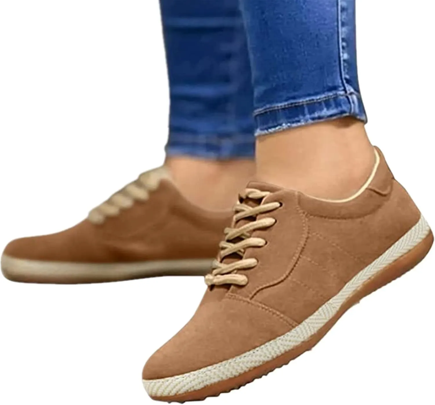 Ladmiple Shoes For Women Sneakers Slip Ons Canvas Shoes Fashion Casual Summer Low Top Platform Walking Flats Loafers