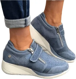 Ladmiple Shoes For Women Sneakers Slip Ons Low Top Lace-up Classic Casual Leather Walking Shoes Summer Flats Loafers