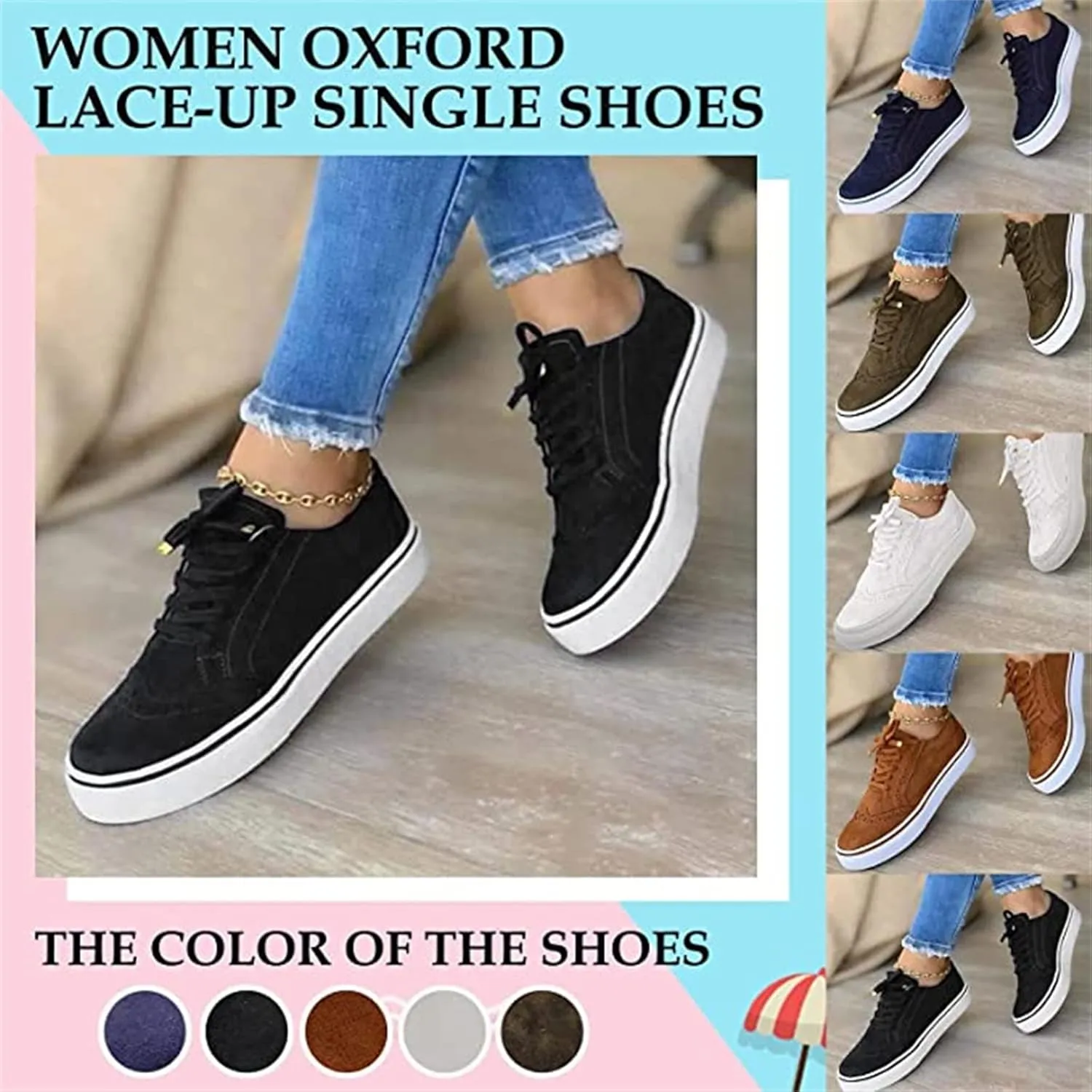 Lausiuoe Shoes For Women Sneakers Cute Fashion Canvas Walking Shoes Non-Slip Casual Soft Comfort Low Top Flat Loafers