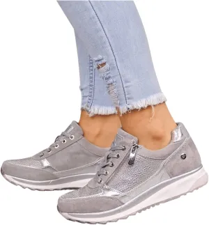 Lausiuoe Sneakers For Women Slip On Arch Support Walking Shoes Non Slip Fashion Casual Comfort Gym Sports Running Shoes