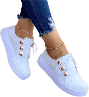 Lausiuoe Sneakers For Women Walking Shoes Comfortable Fashion Slip On Casual Classic Lightweight Flat Canvas Loafers