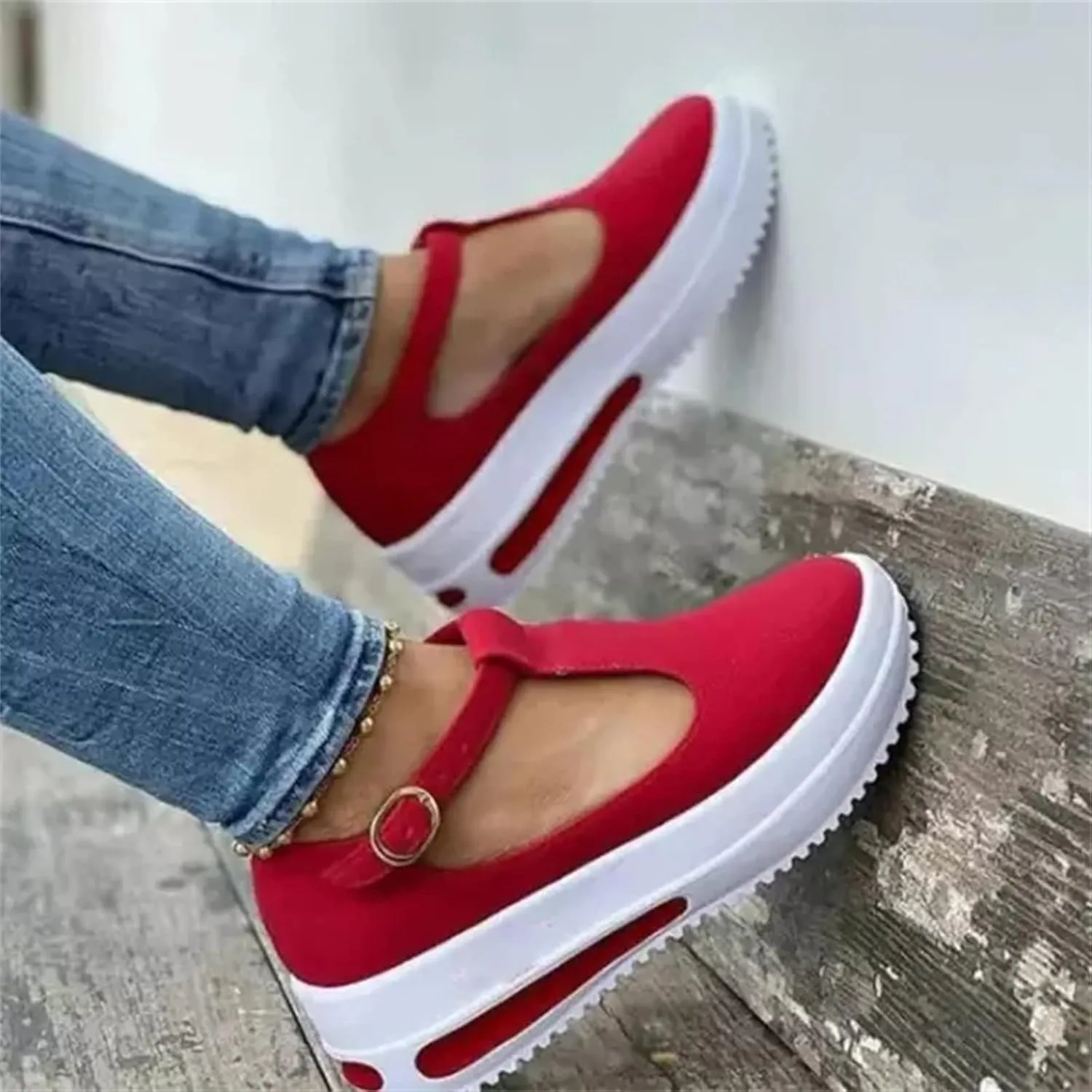 Lausiuoe Sneakers For Women Walking Shoes Comfortable Slip On Fashion Canvas Sneakers Casual Soft Non-Slip Flat Loafers