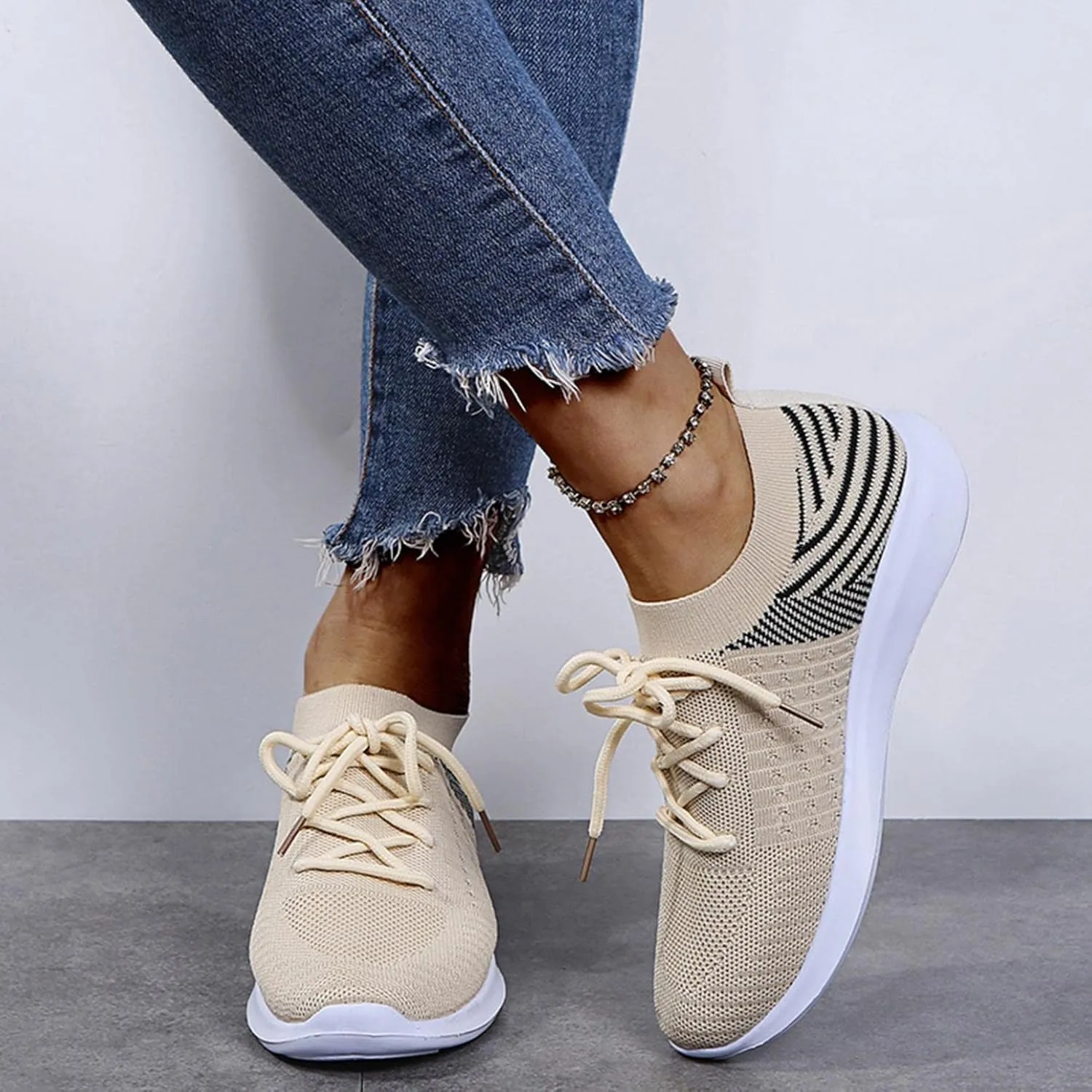 Masbird Sneakers for Women Walking Shoes Sport Breathable Sneakers Outdoor Running Shoes Fitness Mesh Women's Sneakers