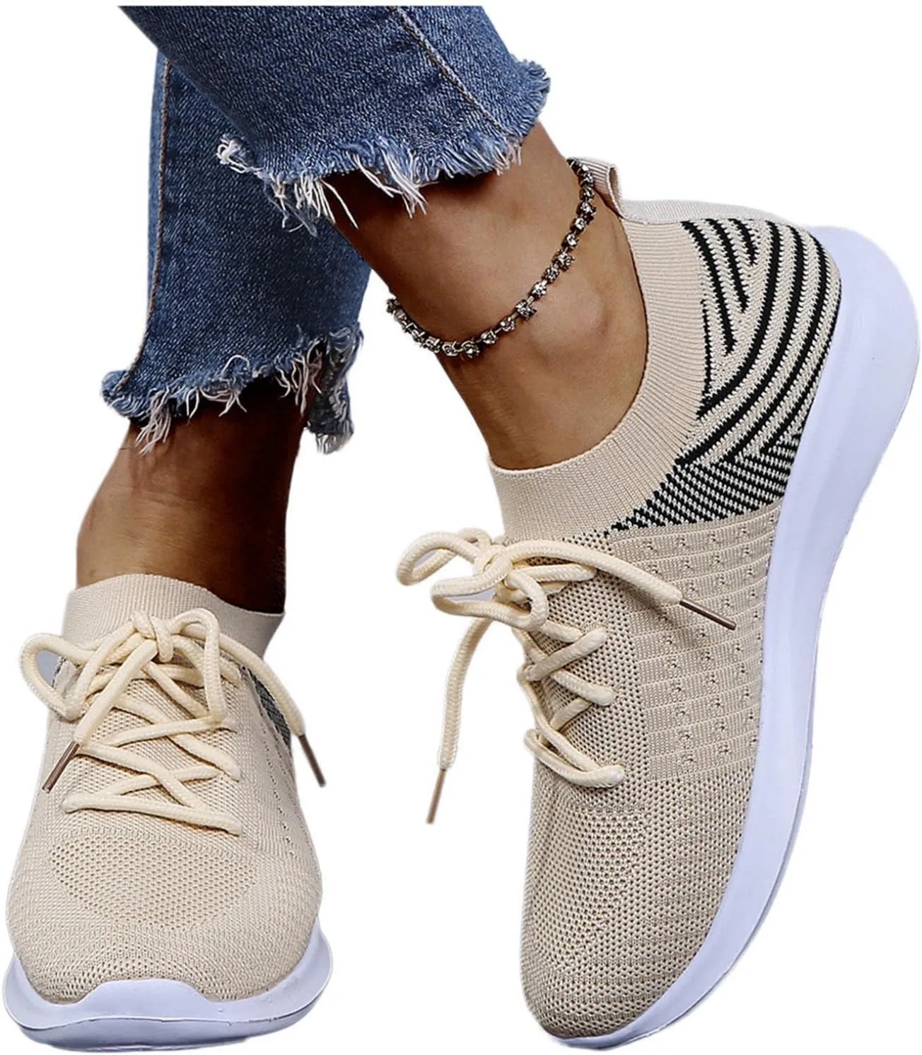 Masbird Sneakers for Women Walking Shoes Sport Breathable Sneakers Outdoor Running Shoes Fitness Mesh Women's Sneakers