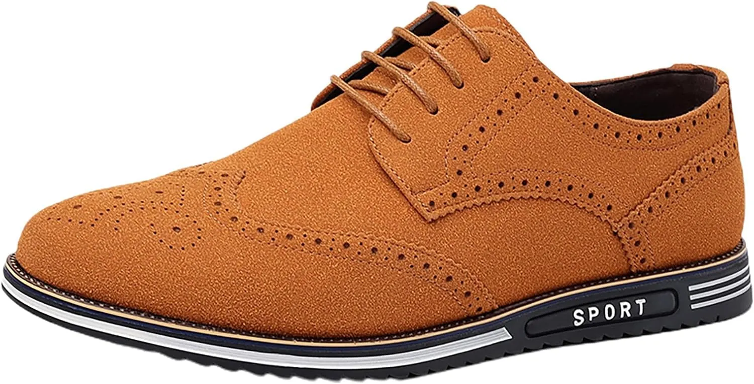 Men's Classic Dress Oxford Formal Shoes Black Fashion Men's Breathable Comfortable Business Dress Shoes for Men Oxford