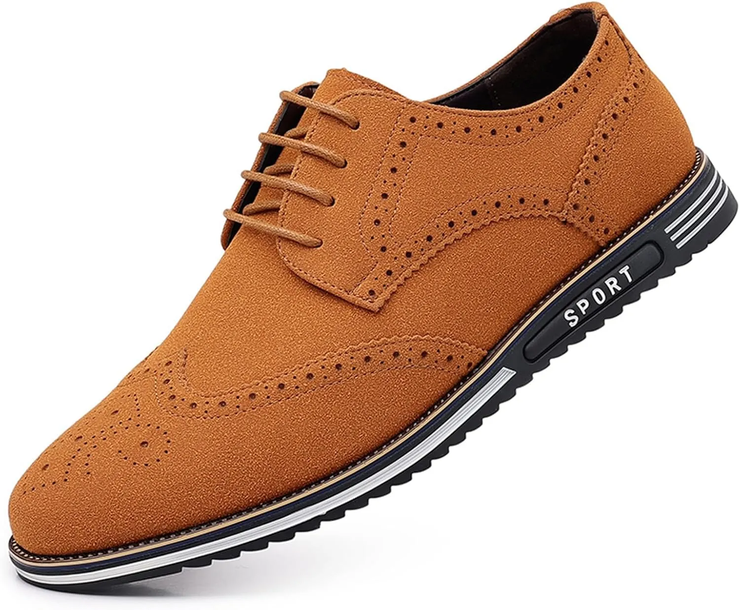 Men's Classic Dress Oxford Formal Shoes Black Fashion Men's Breathable Comfortable Business Dress Shoes for Men Oxford