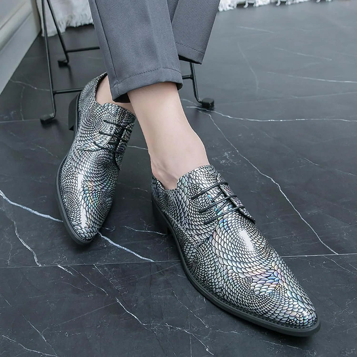 Men's Formal Shoes Oxford Casual Retro Classic Comfortable Formal Dress Derby Business Formal Dress Shoes