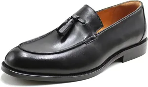 Men's Loafer Premium Leather Shoes Casual Slip on Breathable Formal Shoes