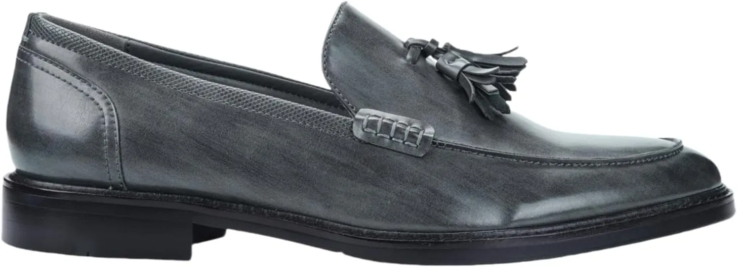 Men's Loafers Classic Slip-on Penny Loafers for Men Formal Oxfords Shoes Business Casual Dress Tassel Wooden Sole Loafers