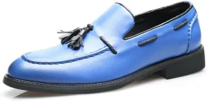 Men's Loafers Classic Slip-on Tassel Penny Loafers for Men Business Casual Dress Loafers