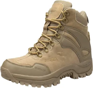Men's Military Boots Ankle Boots Tactical Plus Size Shoes Safety Motorcycle Boots