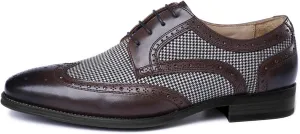 Men's Oxfords Formal Dress Shoes，Men's Fashion Brogues
