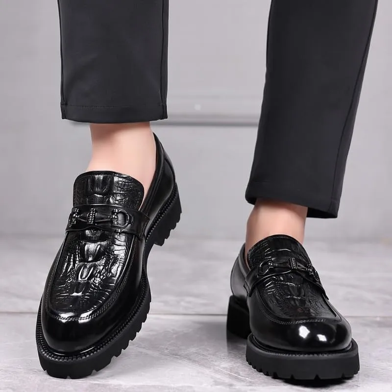 Men's Patent Leather Classic Loafers Fashion Comfortable Breathable Summer Shoes for Men Casual Business Prom Mocasines Boat