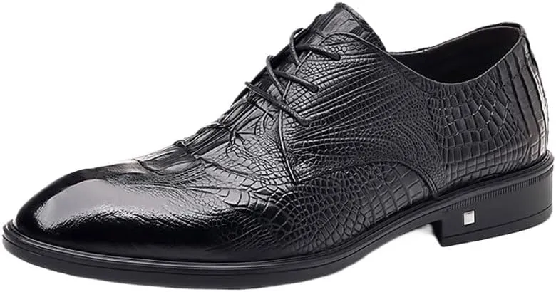 Men's Patent Leather Formal Business Oxford Dress Shoes