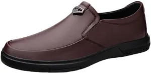 Men's Patent Leather Tuxedo Shoes Slip-On Formal Dress Shoes for Wedding & Prom