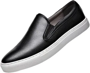 Men's Prom Shoes Pu Leather Fashion Solid Color Classic Party Wedding Non Slip Rubber Sole Slip Resistant Anti-Slip Casual