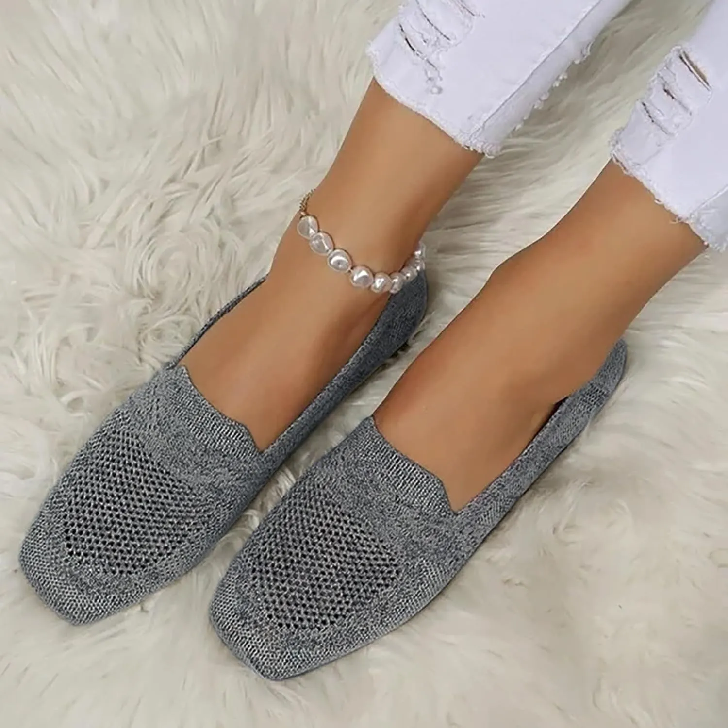 Mens Shoes Casual Walking Sneakers for Women Wide Width Mens Loafers Dress Shoes Round Toe Flat Heel Christmas Running Shoes Wide Toe Box Trendy Casual