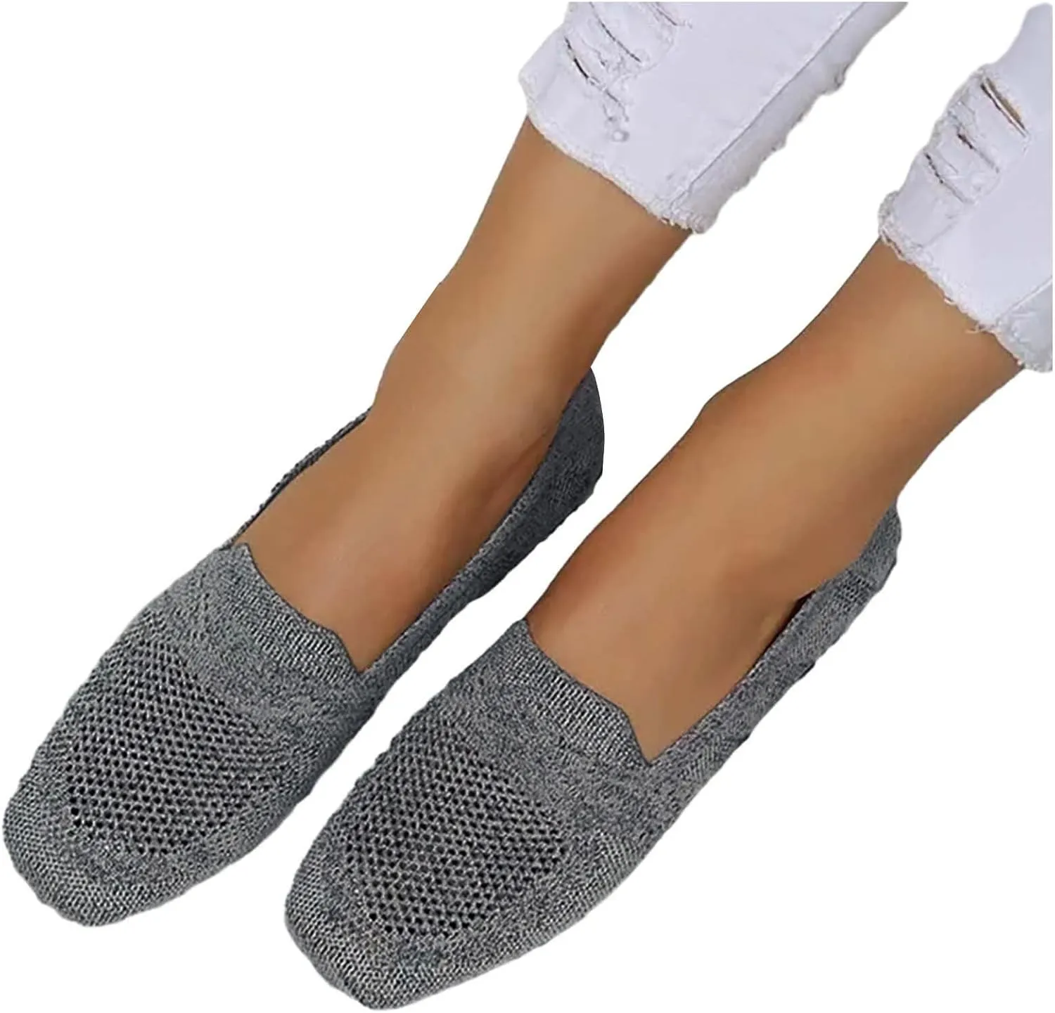 Mens Shoes Casual Walking Sneakers for Women Wide Width Mens Loafers Dress Shoes Round Toe Flat Heel Christmas Running Shoes Wide Toe Box Trendy Casual