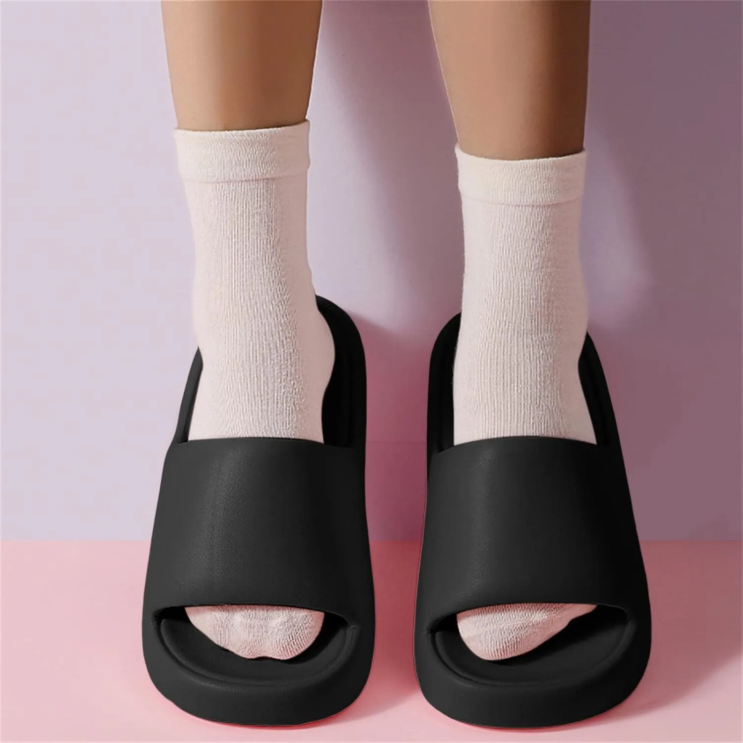 Mens Slippers Shower Shoes Women Slides for Men Womens Slides Pool Bathroom Ultimate Comfort Slippers