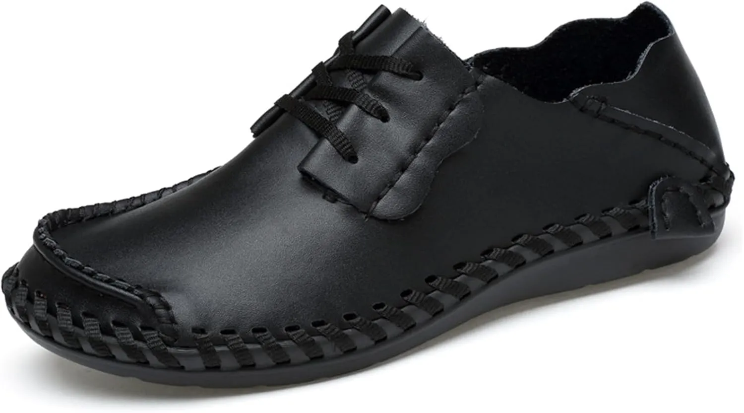 Men's Soft Genuine Leather Loafer Shoes Slip on Comfortable Walking Driving Shoes Men's Casual Shoes