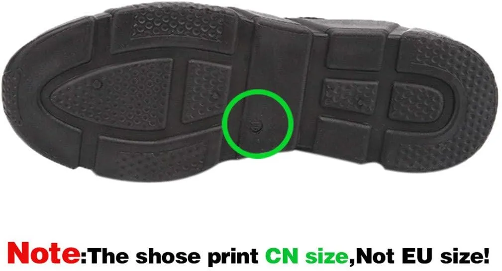 Mens Weding Shoes Casual Non Slip Leather Shoes Breathable Slip on Brogues for Men Matte Leather Business Shoe for Men Supple Formal Dress Shoe Arch Support Daily Work Footwear