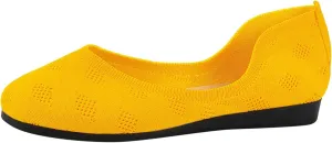 Mesh Ballet Flats for Women Pointed Toe Dress Shoes Soft Knitted Loafers Classic Flat Shoes Slip On Loafers