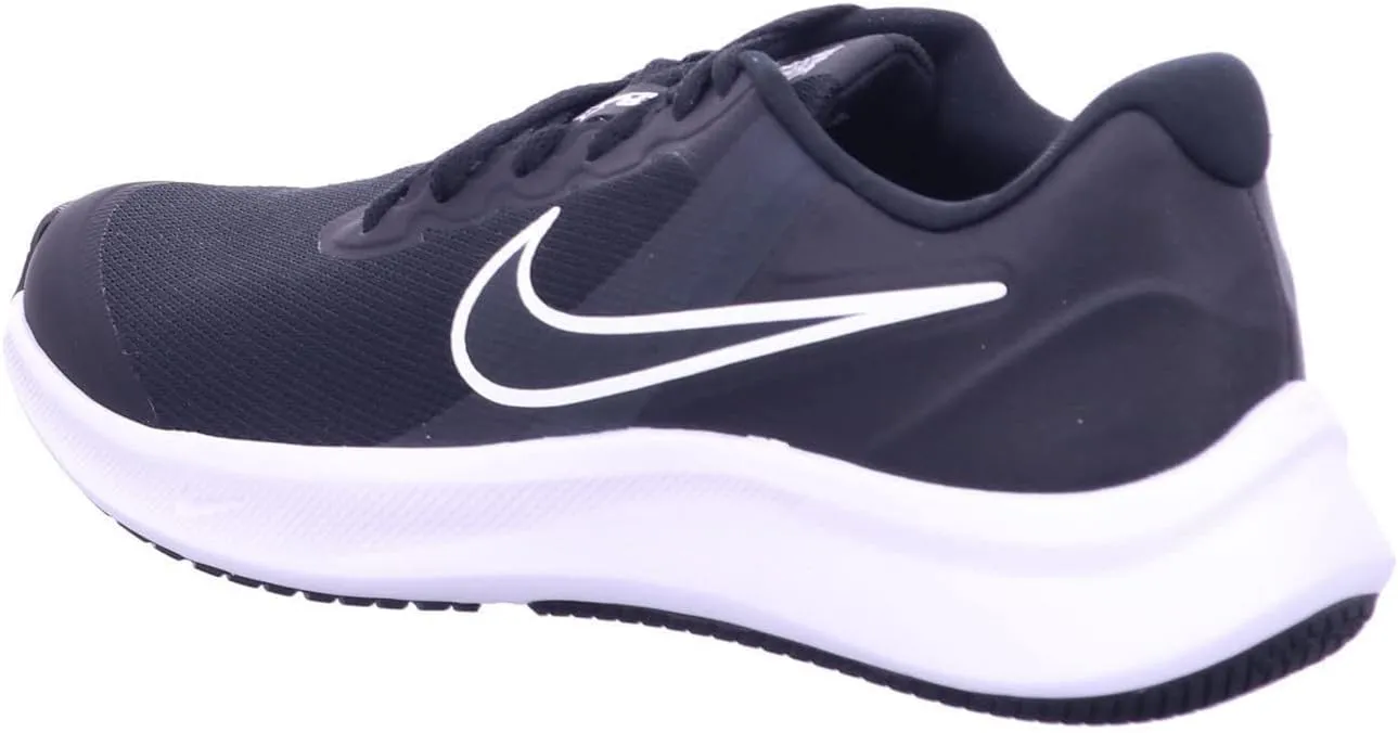 Nike Big Kid's Star Runner 3 Black/Black-Dk Smoke Grey (DA2776 001)