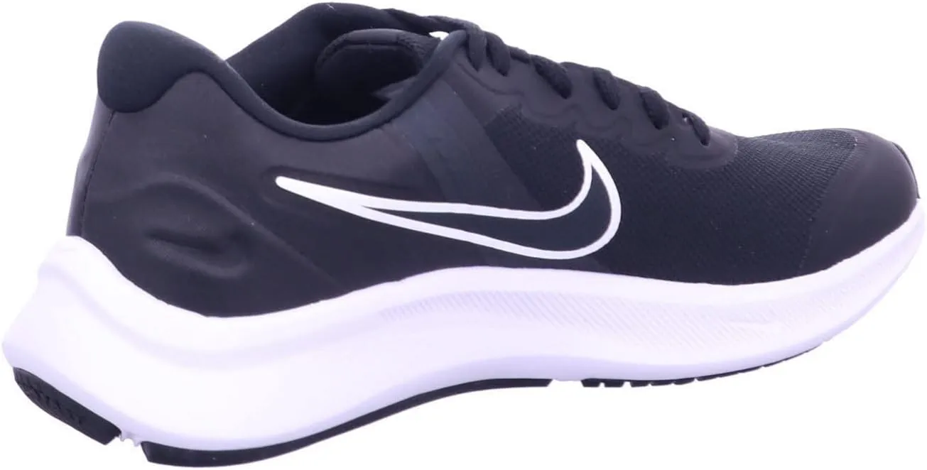 Nike Big Kid's Star Runner 3 Black/Black-Dk Smoke Grey (DA2776 001)